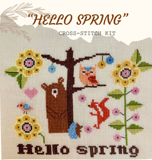 Hello Spring Cross-stitch Kit