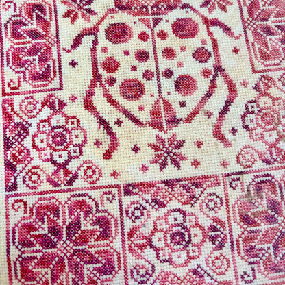 Nature Geometry - Ladybird Cross-stitch Pattern