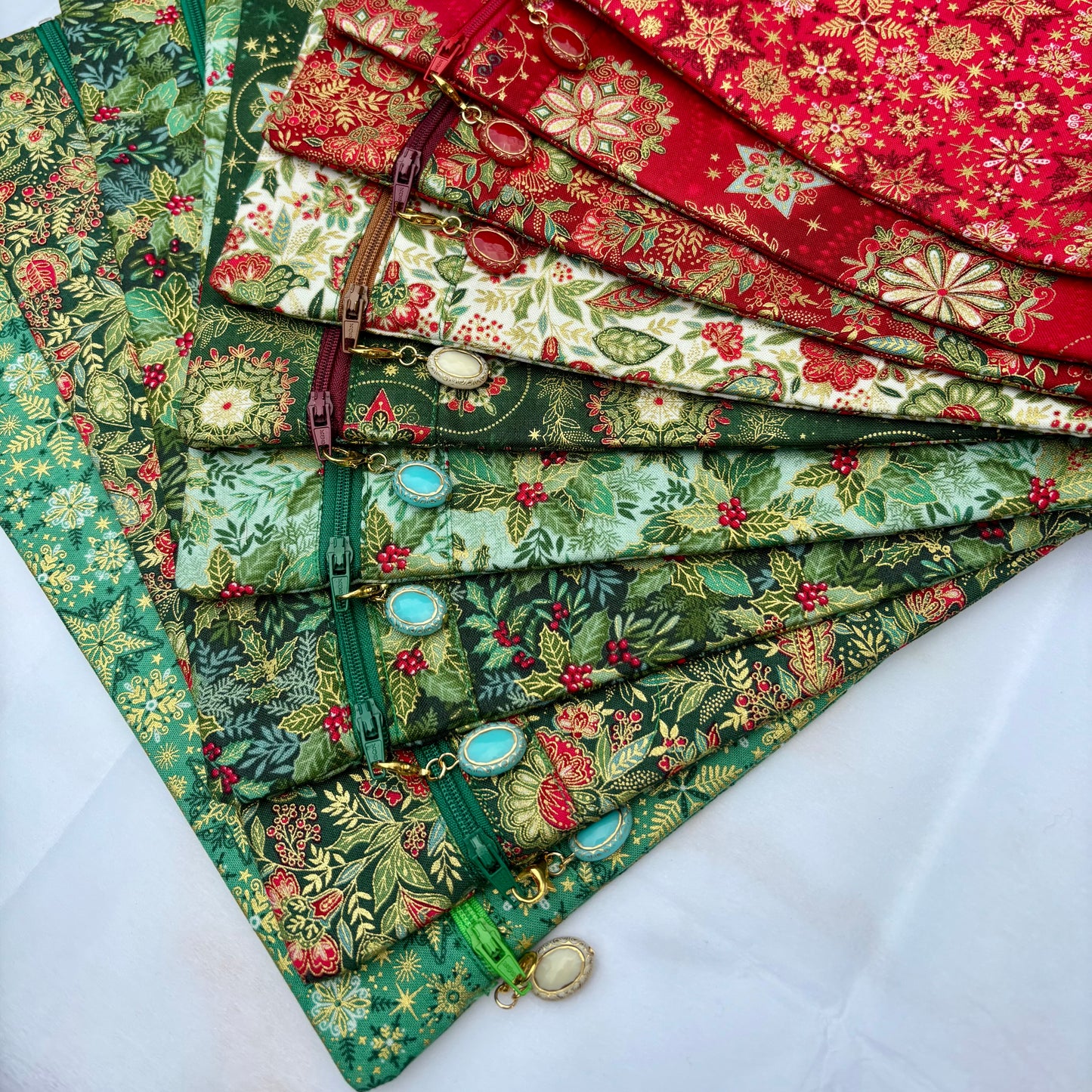 Christmas Project Bag for Cross-stitch & Embroidery