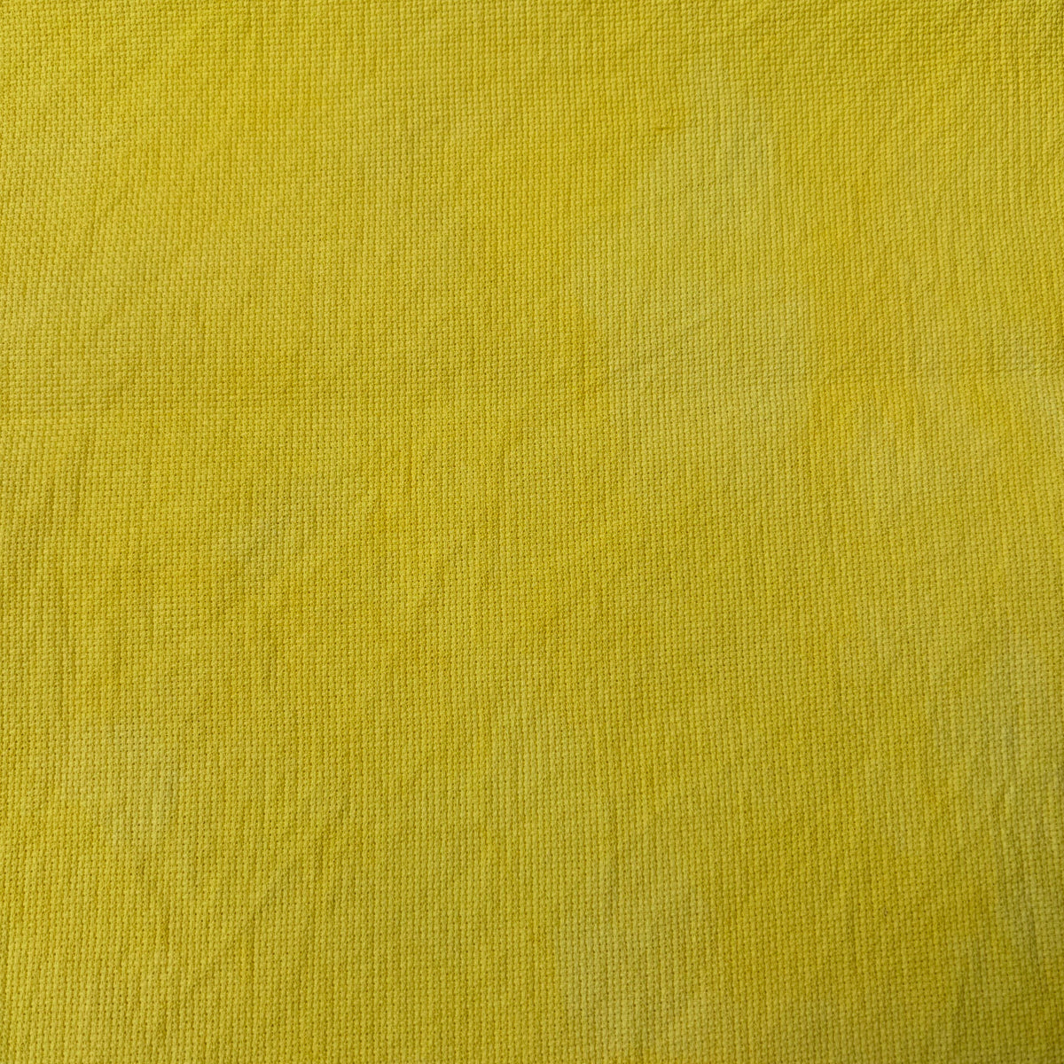 Lemon Yellow Hand-Dyed Fabric