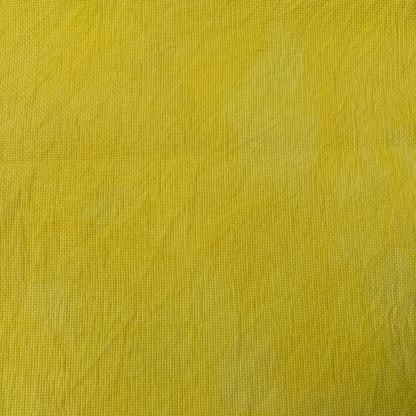 Lemon Yellow Hand-Dyed Fabric