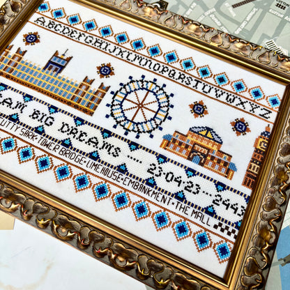 Dream Big Dreams Cross stitch Pattern