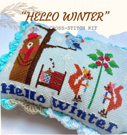 Hello Winter Cross-stitch Kit