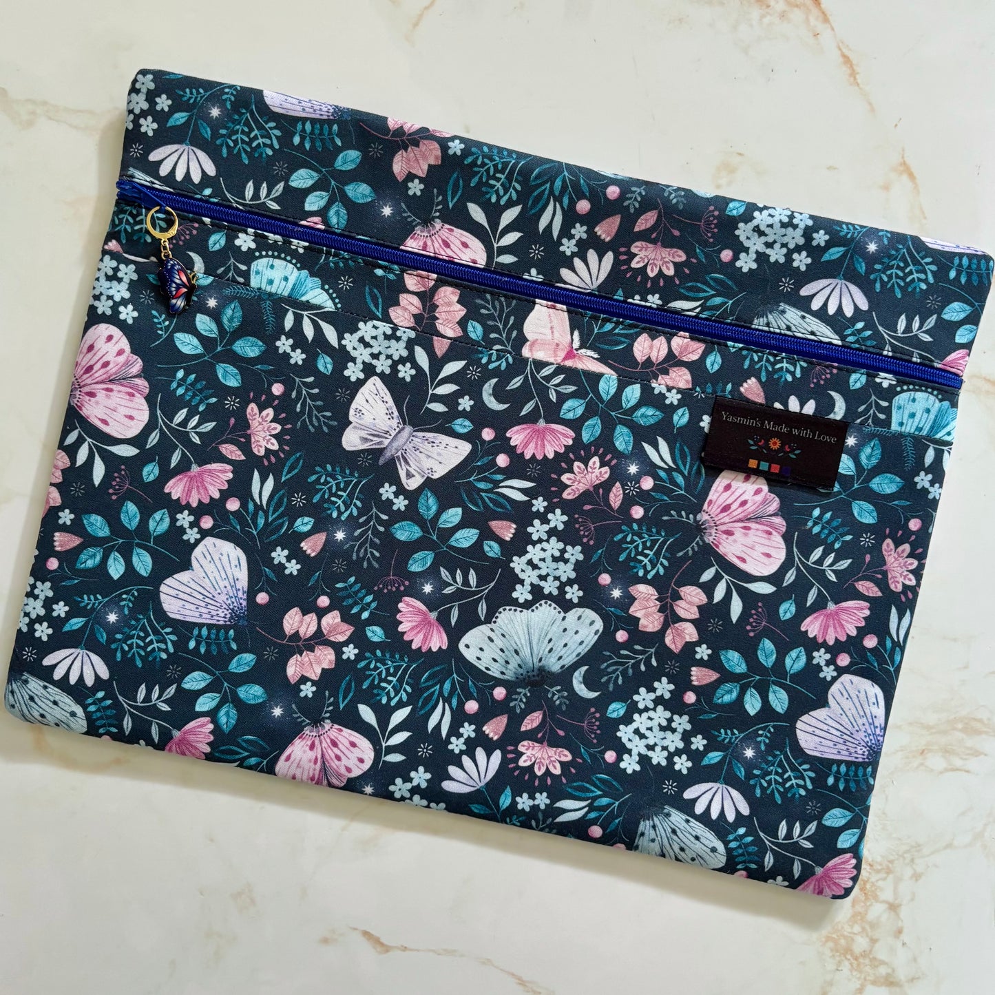 Butterflies Project Bag 11"×14" (27.9cm × 35.6cm)