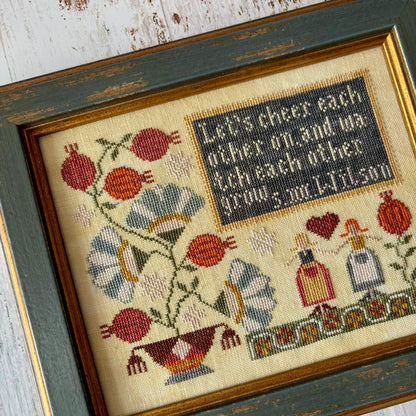 The Growing Friendship Cross-stitch Chart