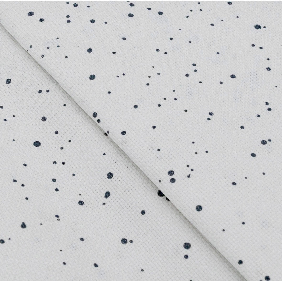 Zweigart 14ct Grey Splash Aida Fabric – 1329