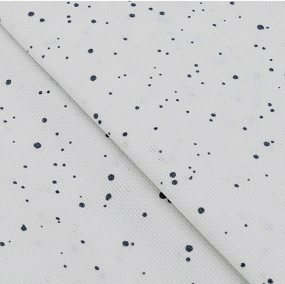 Zweigart 14ct Grey Splash Aida Fabric – 1329