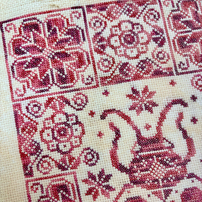 Nature Geometry - Ladybird Cross-stitch Pattern