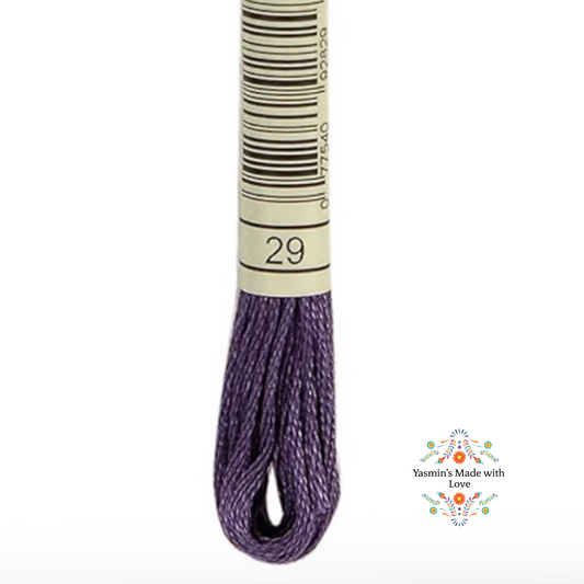 29 DMC Mouliné Standard Cotton