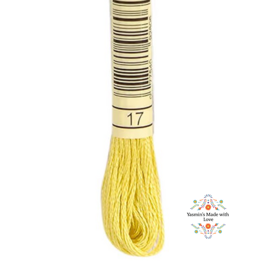17 DMC Mouliné Standard Cotton