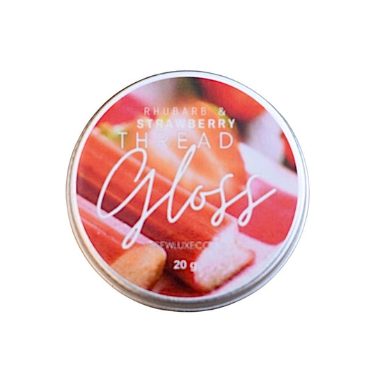 Rhubarb & Strawberry  Scented Thread Gloss