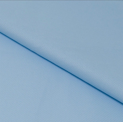 Light blue fabric with a subtle pattern
