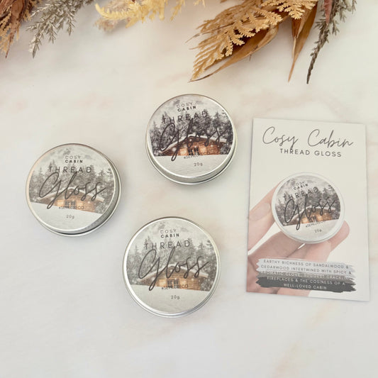 Cosy Cabin Scented Thread Gloss