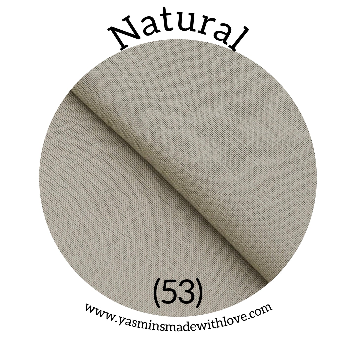 Zweigart 28ct Cashel Linen Evenweave – Natural (53)
