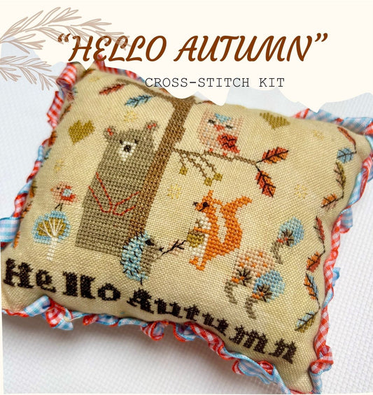 Hello Autumn Cross-stitch Kit