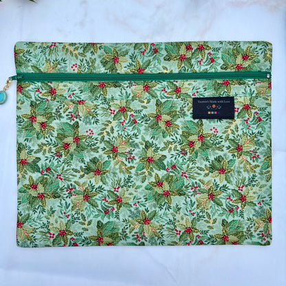 Christmas Project Bag for Cross-stitch & Embroidery