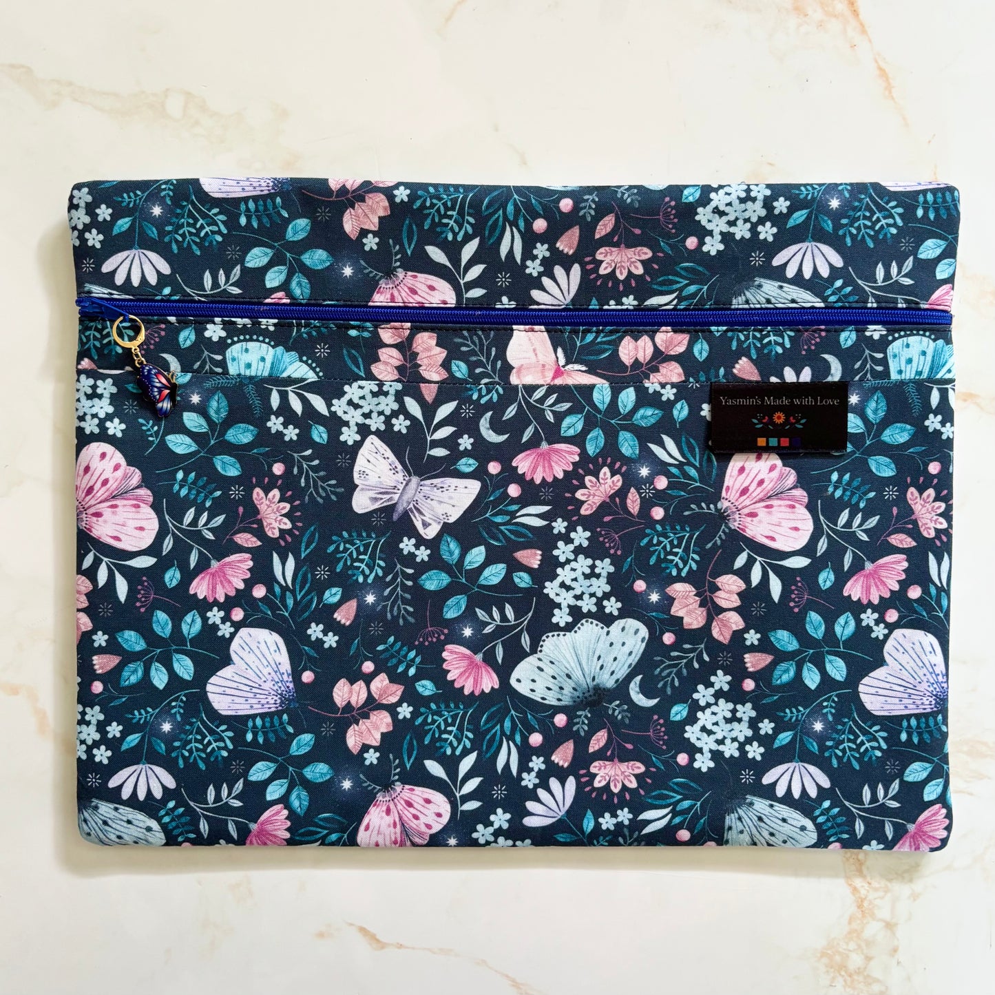 Butterflies Project Bag 11"×14" (27.9cm × 35.6cm)