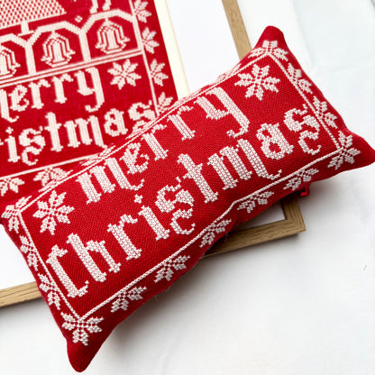 Yuletide in Red & White Cross-stitch Booklet