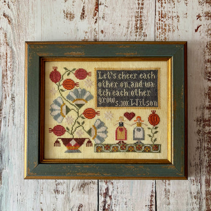 The Growing Friendship Cross-stitch Chart