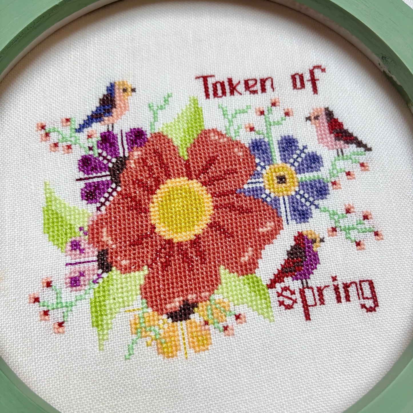 Token of Spring Cross stitch pattern
