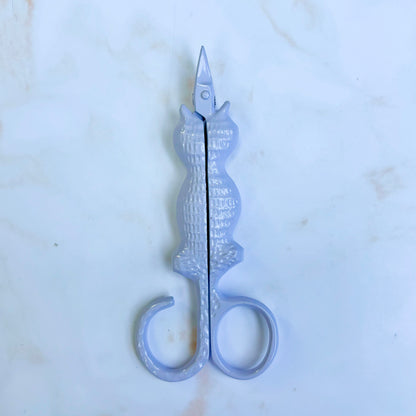 Cat Snips with tail finger loop and sharp stainless blades