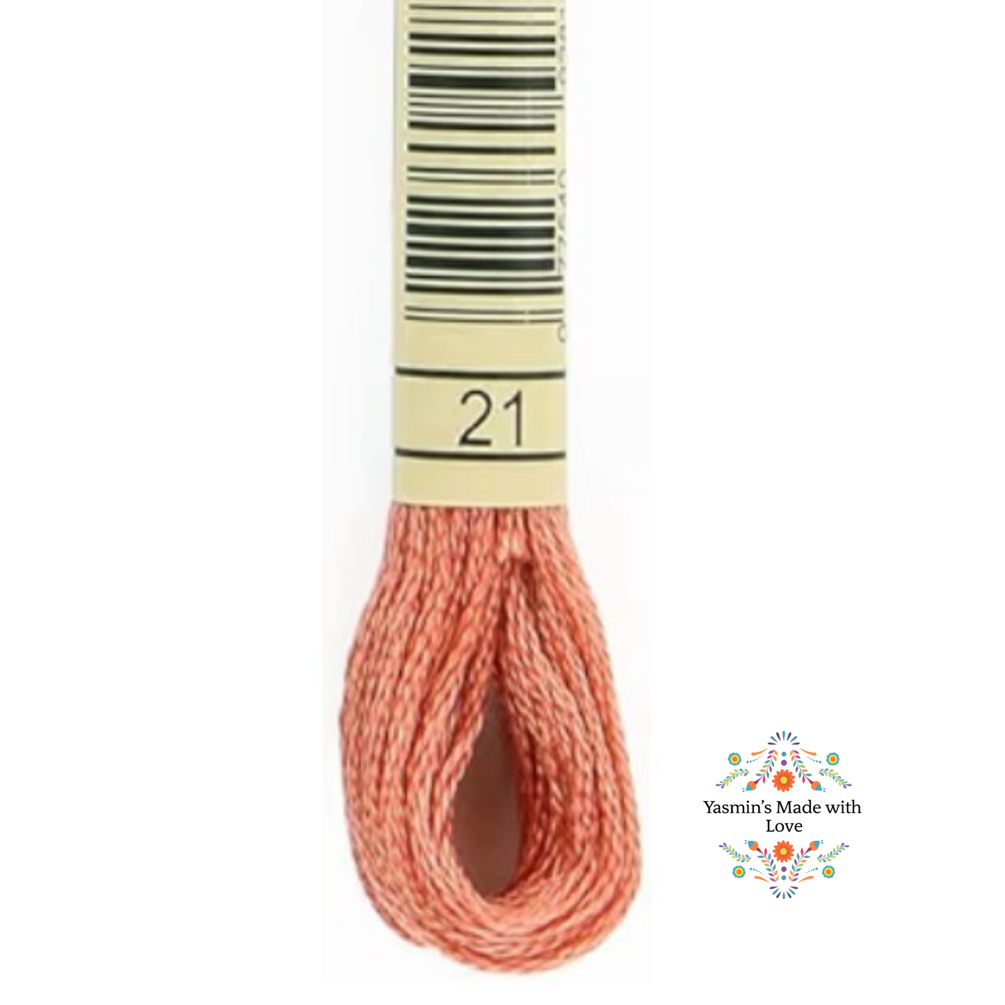 21 DMC Mouliné Standard Cotton