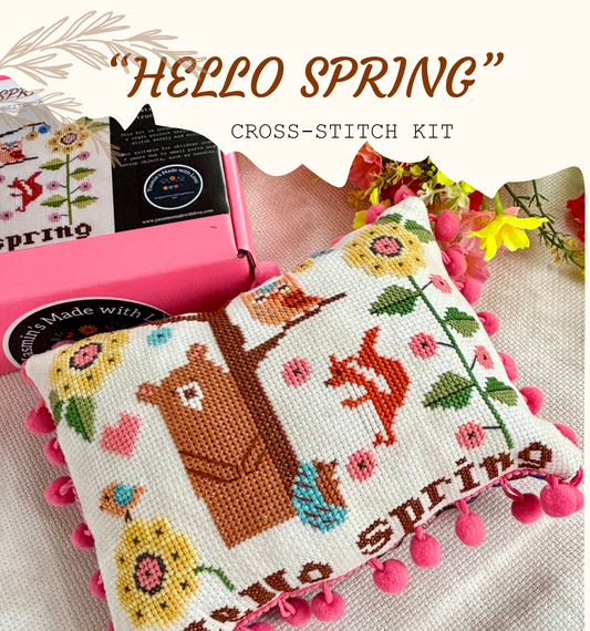 Hello Spring Cross-stitch Kit