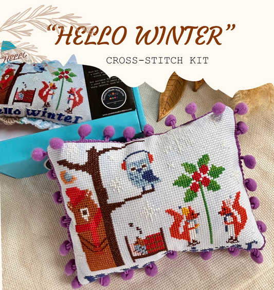 Hello Winter Cross-stitch Kit
