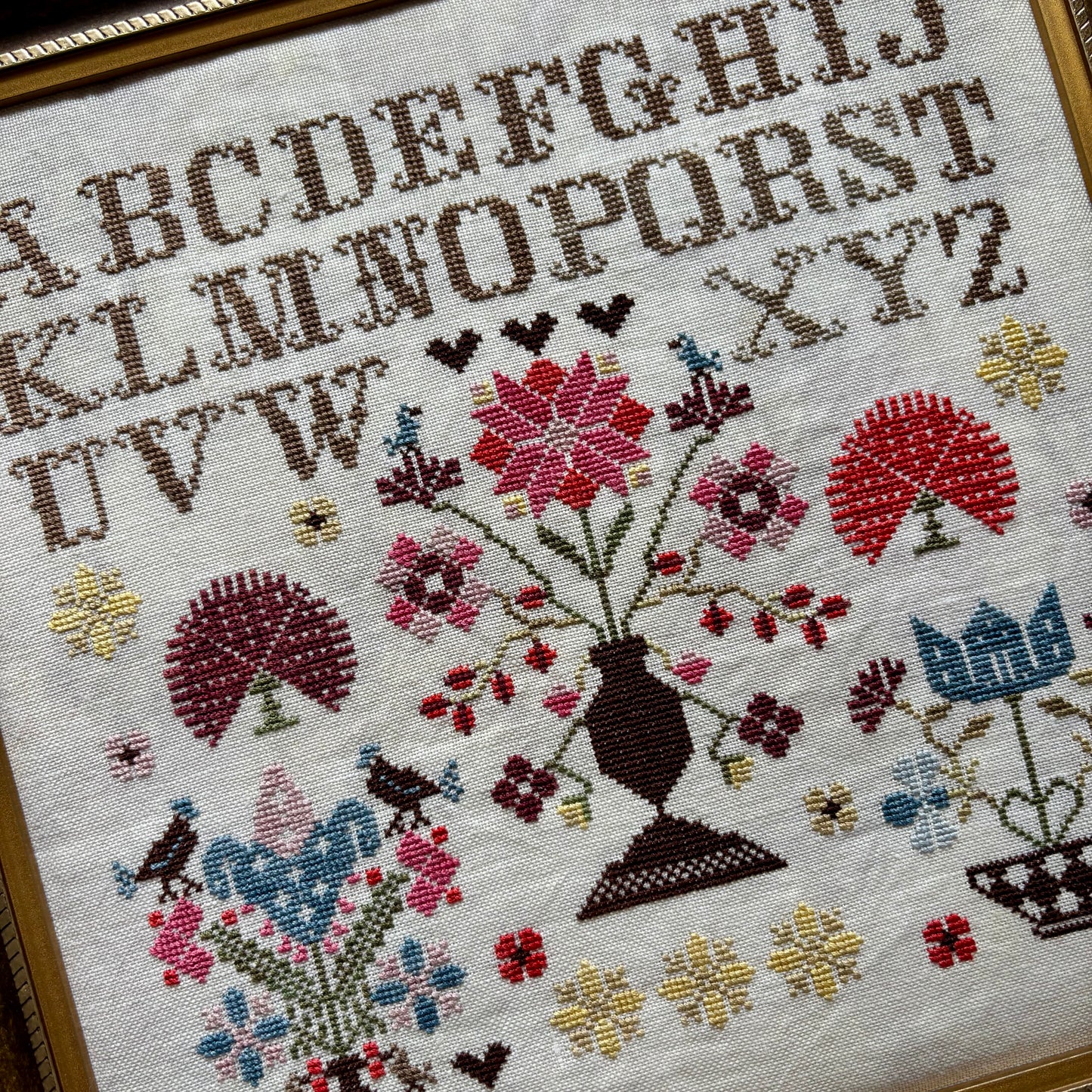 Garden Sampler Cross-stitch Chart