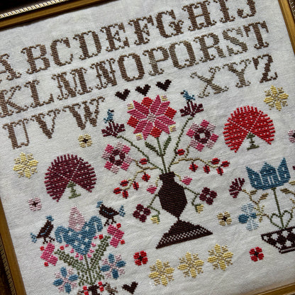 Garden Sampler Cross-stitch Chart