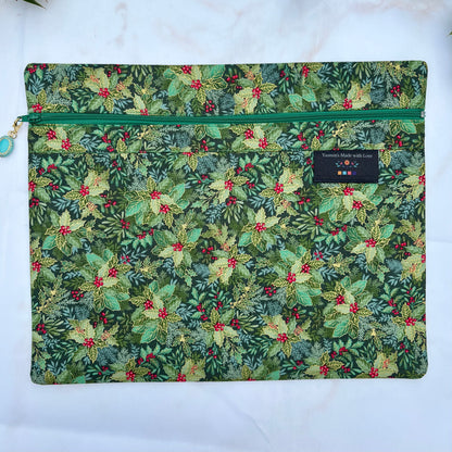 Christmas Project Bag for Cross-stitch & Embroidery