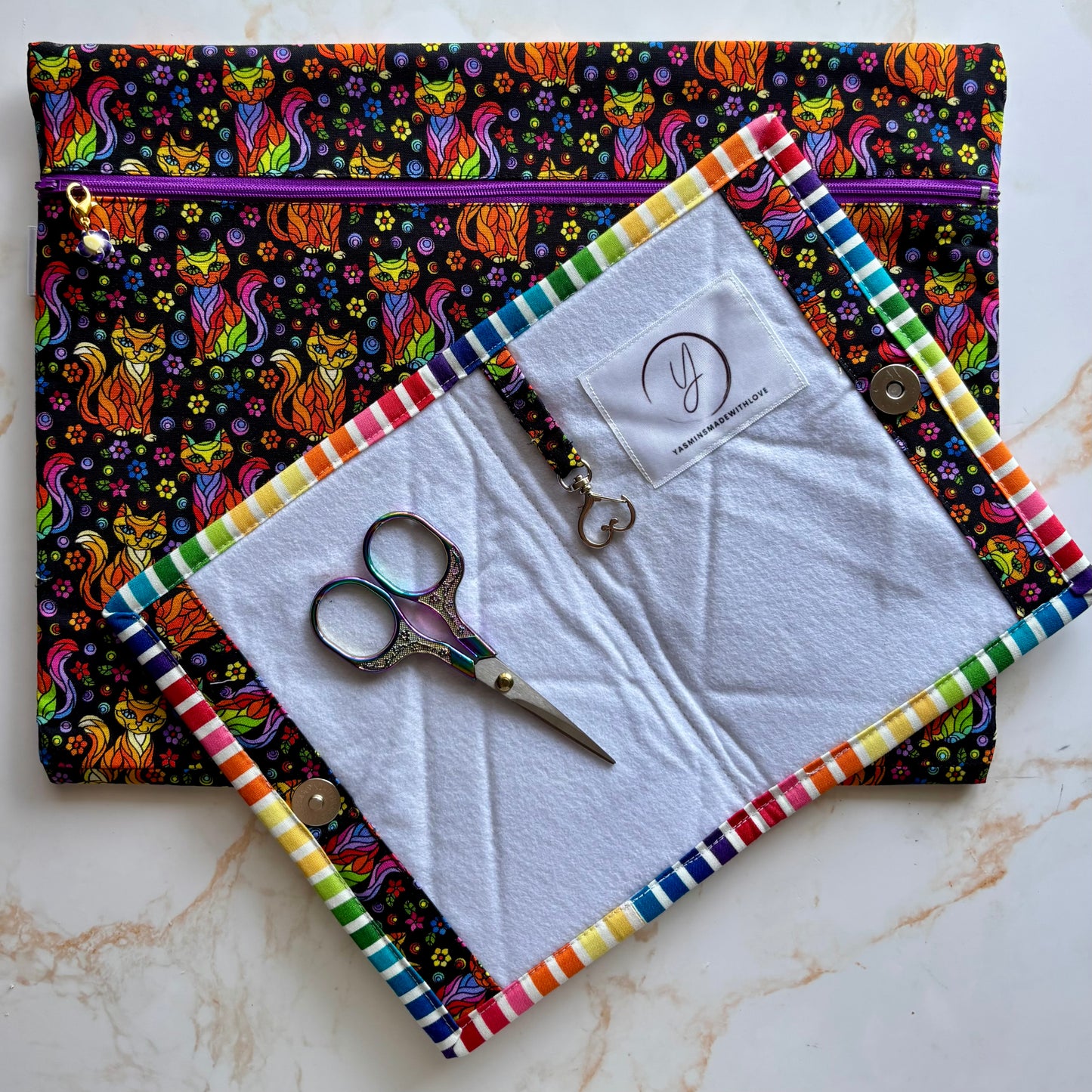 Project Bag for Cross-stitch & Embroidery
