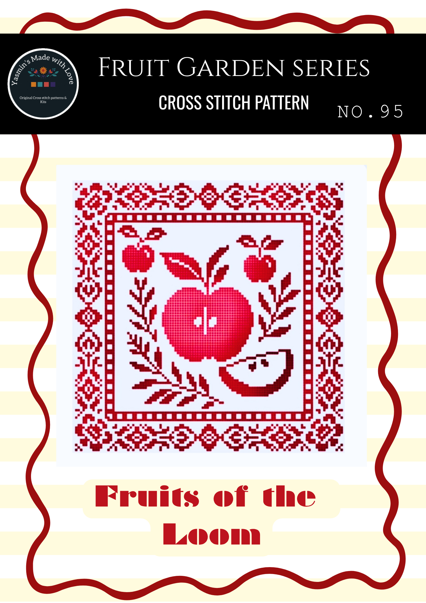 Fruits of the Loom Cross stitch Chart