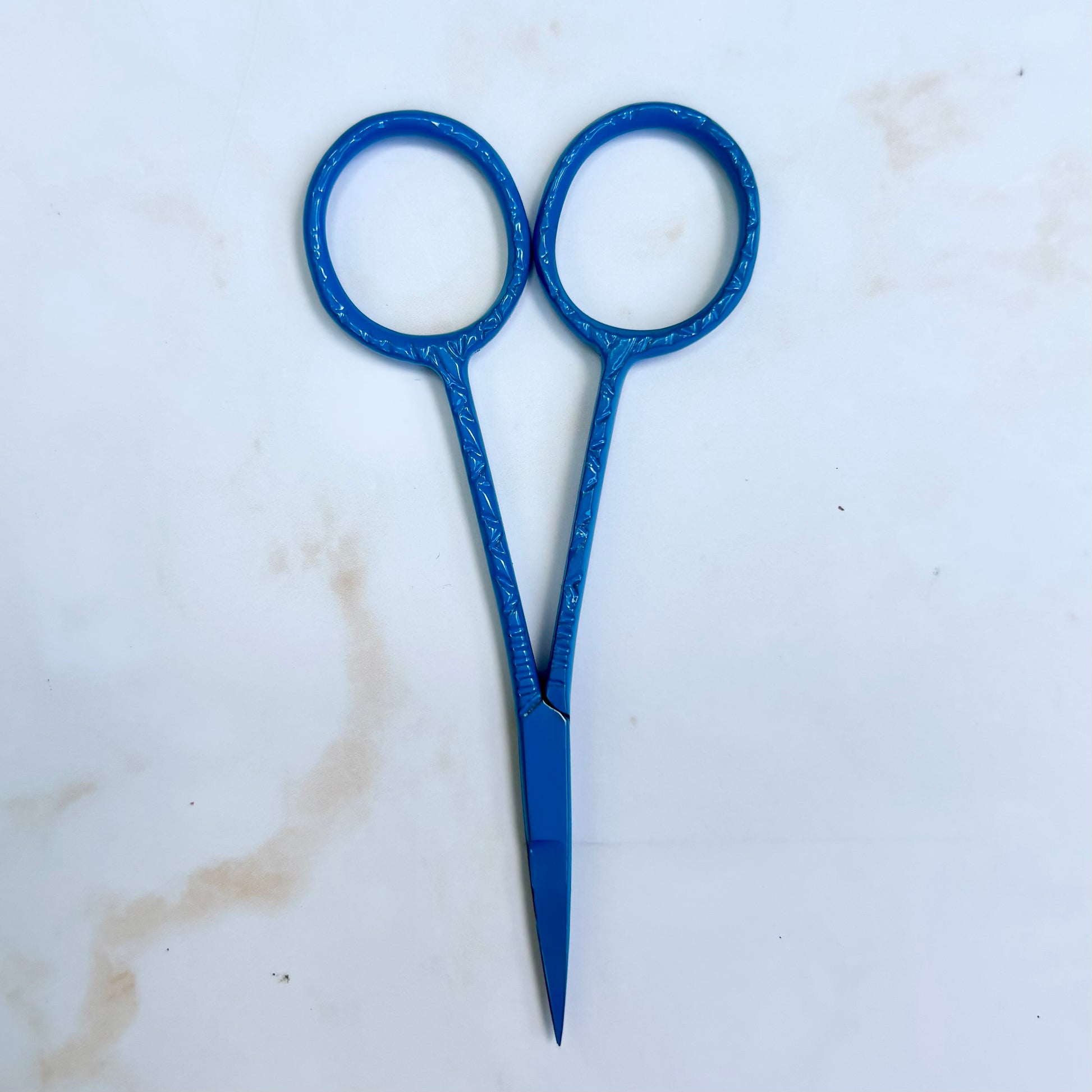 3.75" travel-friendly Joji Scissors with sharp stainless-steel blades and vivid color