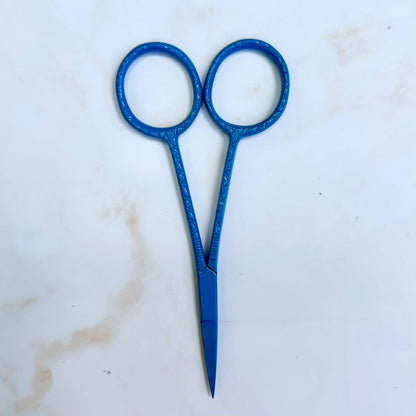 3.75" travel-friendly Joji Scissors with sharp stainless-steel blades and vivid color