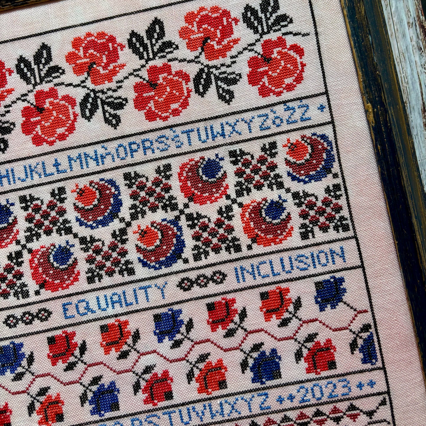 Polish Band Sampler Cross-stitch Chart