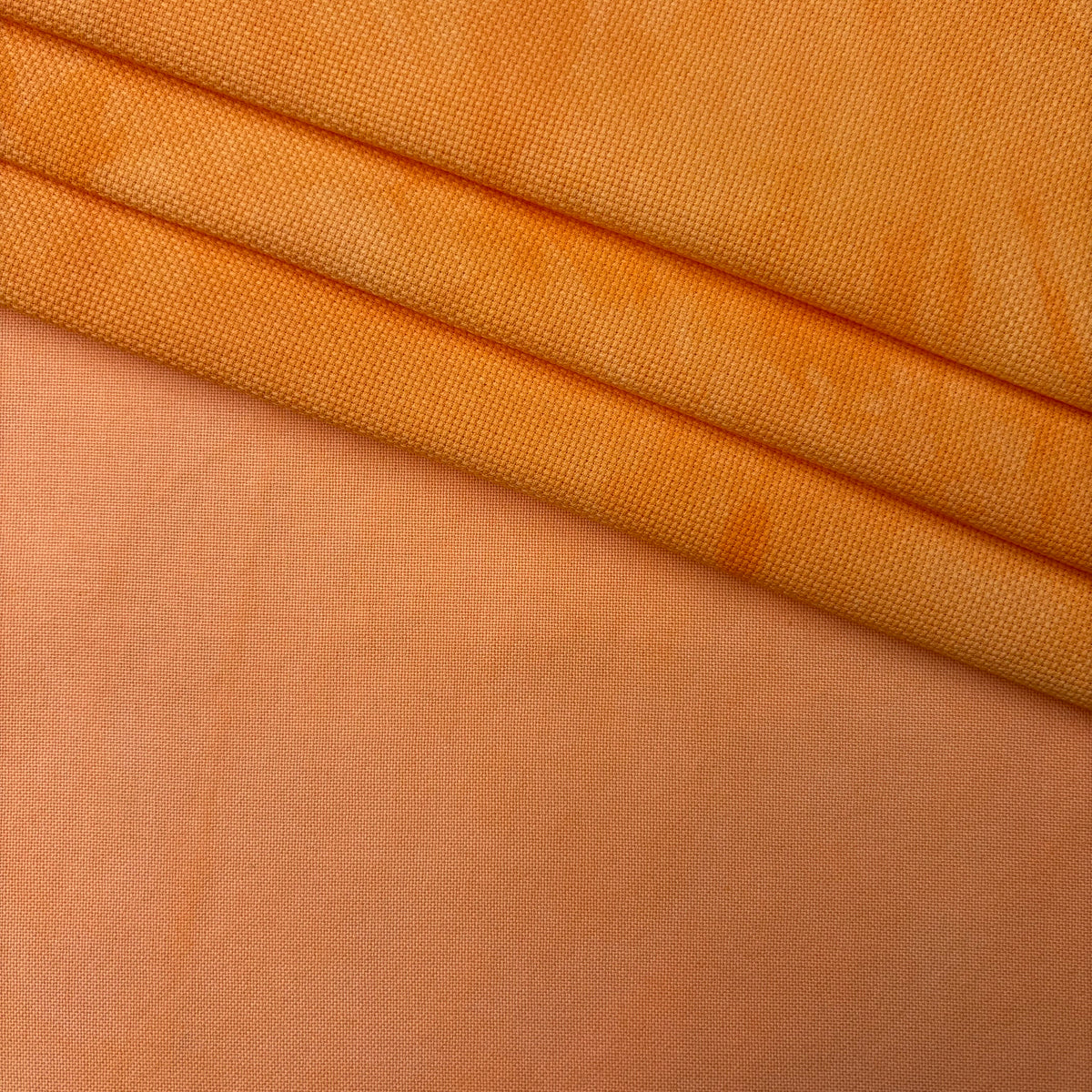 Fresh Carrot Hand-Dyed Fabric