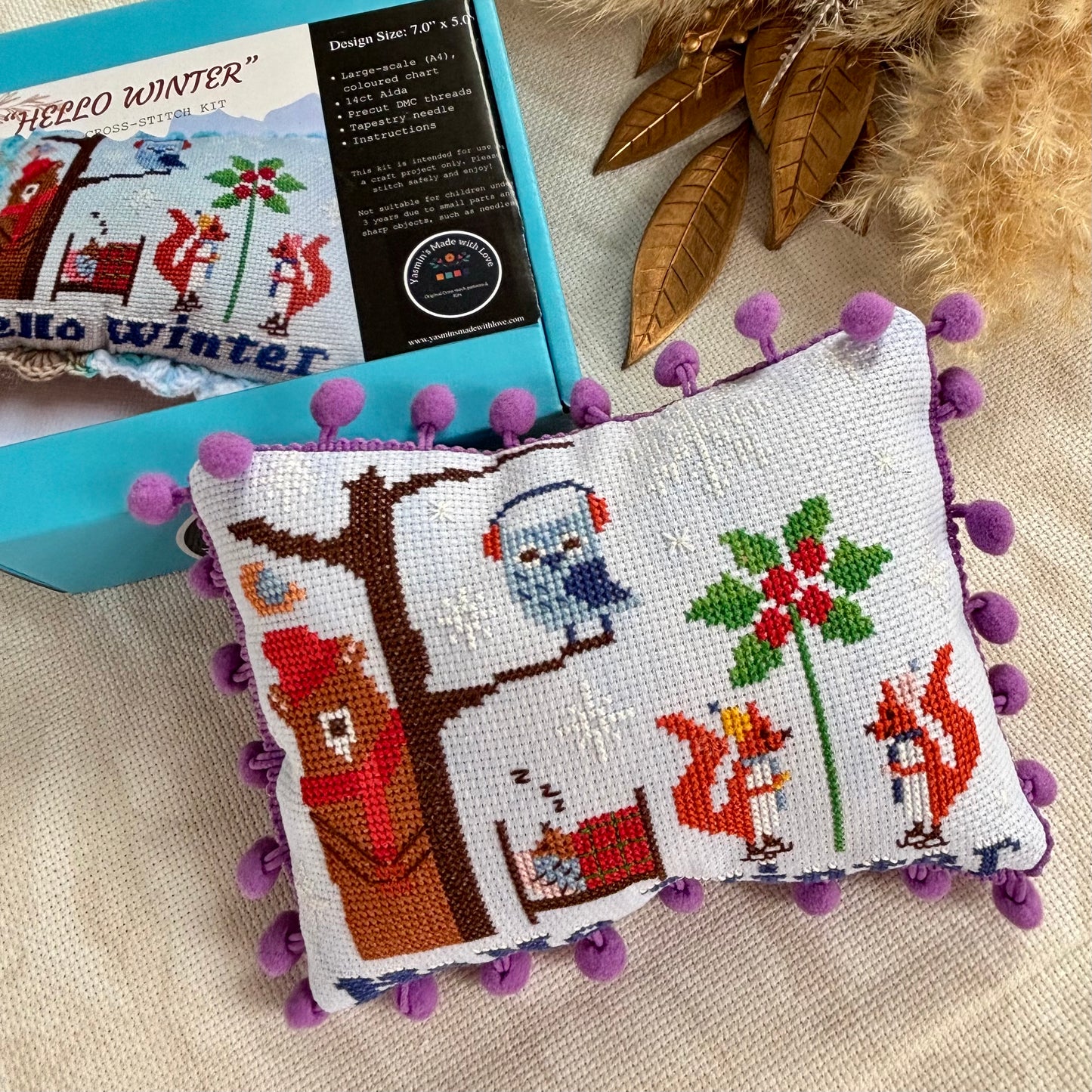 Hello Winter Cross-stitch Kit