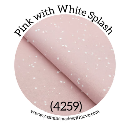 Zweigart 32ct Murano Evenweave – Pink with White Splash (4259)