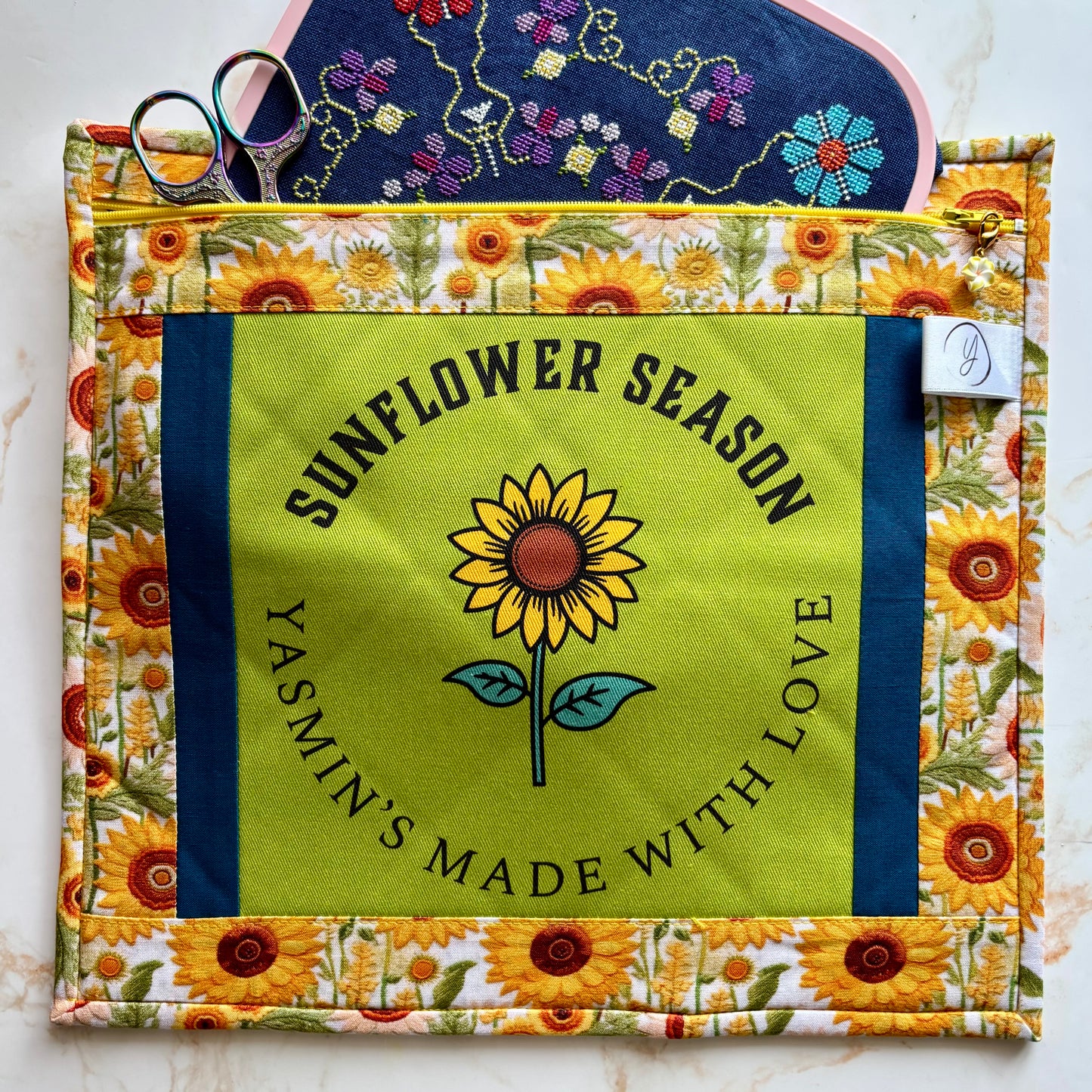Project Bag for Cross-stitch & Embroidery
