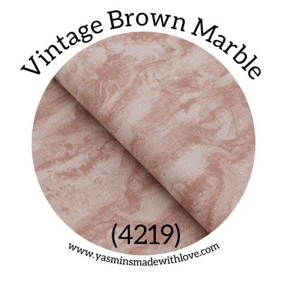 Zweigart 32ct Murano Evenweave – Vintage Brown Marble (3219)