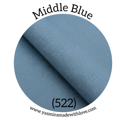 Zweigart 32ct Murano Evenweave – Middle Blue (522)