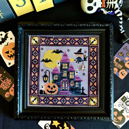 Echoes of the Manor cross stitch design