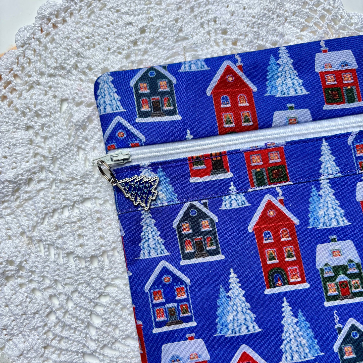 Christmas Project Bag - Size: 11’x14’ (27.9cm x 35.6cm)