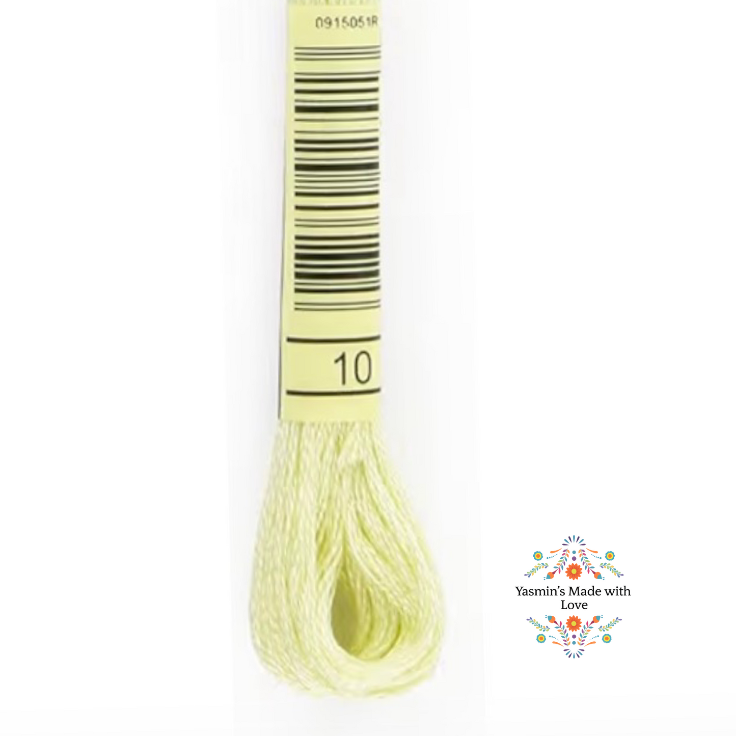 10 DMC Mouliné Standard Cotton