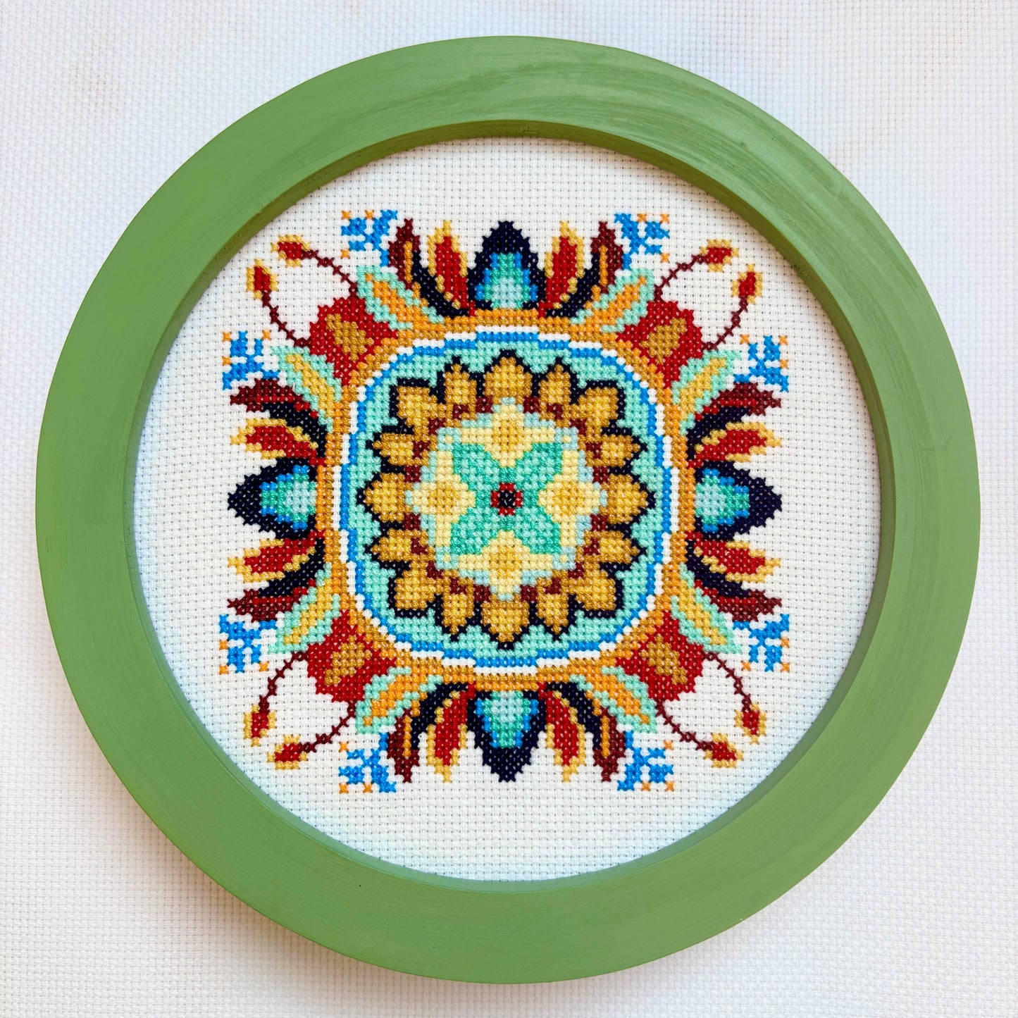 Summer Mandala Cross-stitch Kit