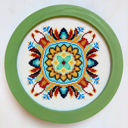Summer Mandala Cross-stitch Kit