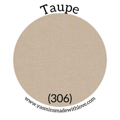 Zweigart 32ct Murano Evenweave – Taupe (306)