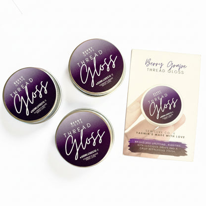 Berry Grape Scented Thread Gloss