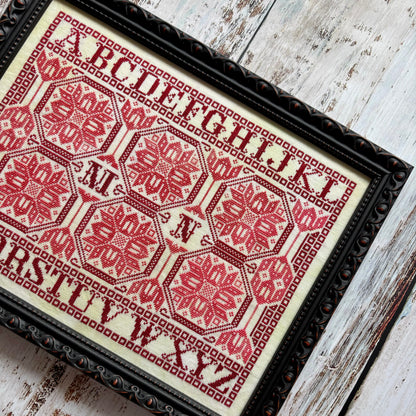 Tulips and Stars Cross-stitch Chart